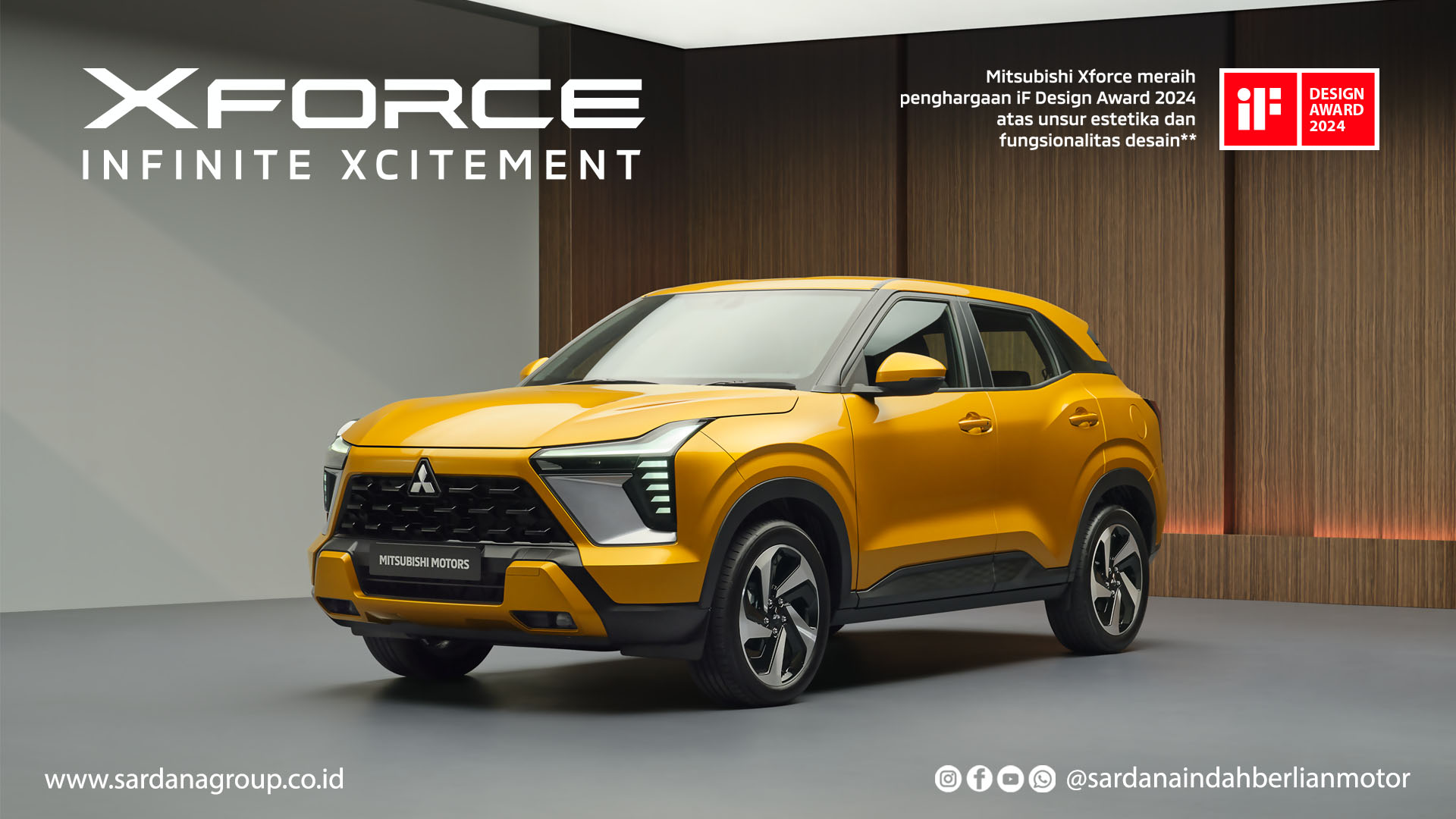 Promo, Simulasi Kredit dan Harga Mitsubishi Xforce Kota Medan Juni 2024
